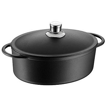 Жаровня WMF 30х23,5 см, 5 л, овальная WMF, артикул 41