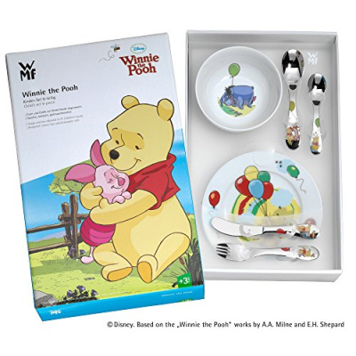 Купить Детская посуда WMF Disney Winnie Pooh 6 предметов WMF по цене 8 100 ₽ — Superposudka Детская посуда WMF Disney Winnie Pooh 6 предметов WMF, артикул 8