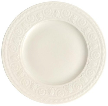 Тарелка Villeroy Boch Cellini, фарфор, 22 см белая Villeroy, артикул 70